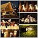 Catena Luminosa Decorativa A Led Da 15m 1w - Lampadine Trasparenti, Spina Ue - Perfetta Per Ambienti Esterni - Foto miniatura 6