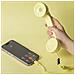 Combinato Telefonico Pop Retrò Usb-c Con Microfono Per Chiamate E Videochiamate, Giallo - Foto miniatura 2