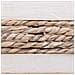 Cesto In Legno E Corda Bianco 25x15x11/20h - Foto miniatura 6