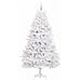 Albero di Natale Artificiale con Rami Pieghevoli Bianco 210 cm - Foto miniatura 3