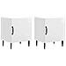Armadio da Notte 2 pcs Bianco Lucido 43 x 34,5 x 50 cm - Foto miniatura 1