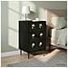 Armadio da Notte BREMEN 2 pz Rovere Nero 36 x 33 x 61 cm - Foto miniatura 4