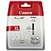 CLI-551XL GY Cartuccia Ink Originale Grigio per Canon PIXMa iP7250/8750 / iX6850 Capacità 3350 Pagine - Foto miniatura 3