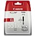 CLI-551XL GY Cartuccia Ink Originale Grigio per Canon PIXMa iP7250/8750 / iX6850 Capacità 3350 Pagine - Foto miniatura 2