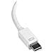 Adattatore mini DisplayPort a HDMI 4k a 30Hz - Convertitore audio / video attivo mDP 1.2 a HDMI per Mac Book Air / Pro - Bianco - Foto miniatura 2