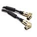 Cavo Antenna Professionale M / F Con Due Connettori Ad Angolo 90° - Foto miniatura 1