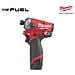 Cacciavite A Percussione Silenzioso Fuel M12 Fqid-202x - 2 Batterie 12v 2,0 Ah - Caricabatterie 4933464973 - Foto miniatura 3