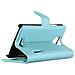Custodia Compatibile Con Htc One X / X+ In Pastello Blu - Coperchio Protettiva Con Chiusura Magnetica, Funzione Stand E Tasca Per Le Carte - Foto miniatura 15