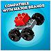 Mega Bloks Junior Costruttori, Secchiello Con 180 Pezzi, Compatibile Con Tutte Le Marche, Giocattolo Per Bambini 2+ Anni, Gjd22 - Foto miniatura 3