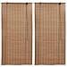 Tende Oscuranti In Bambù 2 Pz 80 X 160 Cm Marroni - Foto miniatura 1