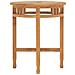 Tavolo da Bistrot diametro 60x75,5 cm in Legno Massello di Teak - Foto miniatura 3