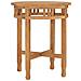 Tavolo da Bistrot diametro 60x75,5 cm in Legno Massello di Teak - Foto miniatura 1