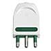 Spina 2P+T16A orientab. S17-SPB17 bianco - Foto miniatura 1