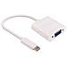 0.2m USB C - D-Sub, USB ? , D-Sub, Maschio / femmina, Bianco - Foto miniatura 1