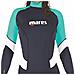 Rash Guard Manica Lunga Donna 4 Nero / acquamarina - Foto miniatura 2