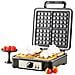 Waffle Maker Ad 3049 1200 W, Numero Di Pasticcini 4, Belgio, Nero - Foto miniatura 9