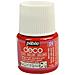 Pittura Acrilica Opaca Brillante - Rosso Brillante - 45 Ml - Foto miniatura 1