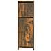 Armadietto Bagno Rovere Fumo 30x30x95 Cm In Legno Multistrato - Foto miniatura 3