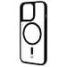 Magmatt Iphone 14 Pro Cover In Tpu Con La Tecnologia Magsafe Trasparente Black - Foto miniatura 3