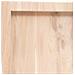 Piano Bagno 40x60x (2-6) cm in Legno Massello Non Trattato - Foto miniatura 6