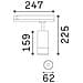 Proiettore Cilindrico Dali Eos Alluminio-plastiche Nero Led 15w 3000k Luce Calda - Foto miniatura 3