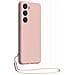 Cover Silicone Per Samsung S23 5g Con Cordino Da Polso Abbinato, Rosa - Foto miniatura 1