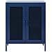Armadio Wakatipu Metallo Blu Marino - Foto miniatura 4