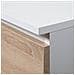 Cassettiera K160, 8 cassetti, 160x40x99 cm, Colore Bianco e Sonoma Quercia - Foto miniatura 4