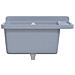 Lavabo A Parete Grigio 60x40x28 Cm In Resina - Foto miniatura 8