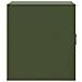 Comodino Verde Oliva 34,5x39x44 cm in Acciaio - Foto miniatura 10