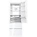 Frigorifero combinato HTW7720DNGW Capacita 343 l Classe D Colore Bianco - Foto miniatura 3
