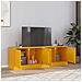 Mobili Tv 2 Pz Giallo Senape 67x39x44 Cm In Acciaio - Foto miniatura 1