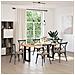 Gambe Tavolo Pranzo A Forma U 2 Pz Nero 50x(72-73) Cm Acciaio - Foto miniatura 2