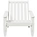 Sedia Adirondack Da Giardino Bianca Legno Massello Di Pino - Foto miniatura 3