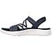 Go Walk Flex Sandal 141473-nvy, Donne, Blu, 37 - Foto miniatura 4
