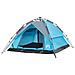 Tenda a Cupola da Campeggio 4 Persone Blu a Rilascio Rapido - Foto miniatura 4