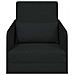 Divano Letto 2-in-1 Nero 65x80x83 cm Tessuto - Foto miniatura 5