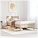 Letto senza Materasso 90x200 cm in Legno Massello di Pino - Foto miniatura 2