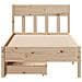 Letto senza Materasso 90x200 cm in Legno Massello di Pino - Foto miniatura 4