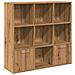 Libreria Rovere Artigianale 98x29x97,5 cm Legno Multistrato - Foto miniatura 1