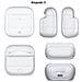 Custodia Di Ricarica Per Airpods 3 - Power Bank Di Ricambio - Foto miniatura 3