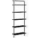 Libreria Rovere nero 60 x 24 x 168 cm Legno multistrato - Foto miniatura 1