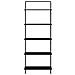 Libreria Rovere nero 60 x 24 x 168 cm Legno multistrato - Foto miniatura 5