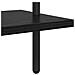 Libreria Rovere nero 60 x 24 x 168 cm Legno multistrato - Foto miniatura 8