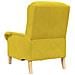 poltrona Giallo 76 x 94 x 102 cm Velluto - Foto miniatura 6