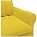 poltrona Giallo 76 x 94 x 102 cm Velluto - Foto miniatura 7