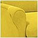 poltrona Giallo 76 x 94 x 102 cm Velluto - Foto miniatura 8