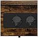 Armadio da Notte Rovere fumo 41 x 31 x 76 cm Legno multistrato - Foto miniatura 8