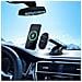 Supporto Per Auto Magsafe Con Ricarica Wireless Braccio Regolabile Da 15w Solido, Nero - Foto miniatura 3