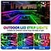 Strisce Led Rgbic Colorate Da Esterno Usb - 18 Led/metro - Bluetooth 2.4g  10 M - Foto miniatura 3